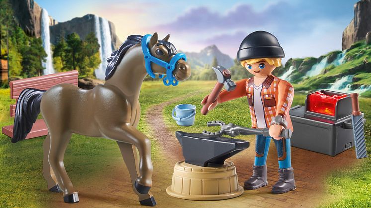 Hufschmied Ben & Achilles (71357 ) von PLAYMOBIL
