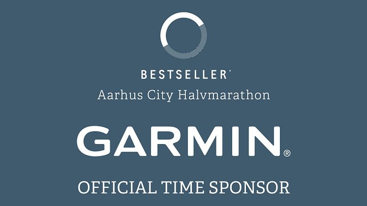 Med Garmin som officiel tidssponsor er der styr på dit løbetempo til BESTSELLER Aarhus City Halvmarathon den 24. juni.