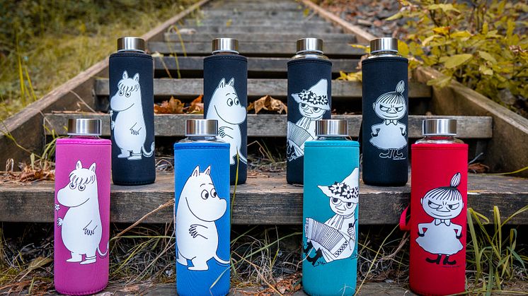 Hadeland Glassverk kildeflaske med Mummi