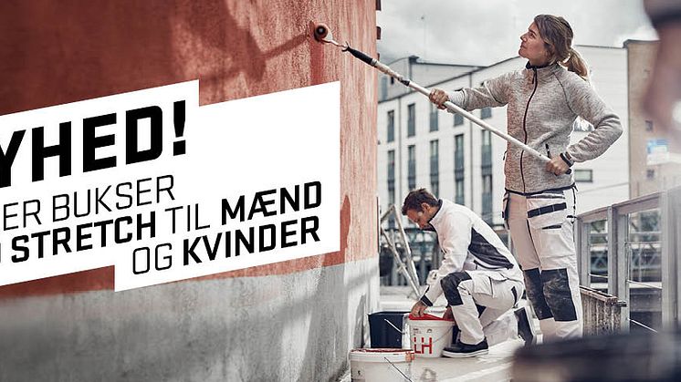 MALER BUKS MED STRETCH TIL BÅDE MÆND OG KVINDER!