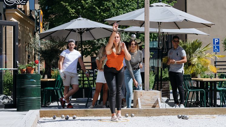 Boulebar Slottsgatan i Örebro - topp 5 på uteserveringsguiden