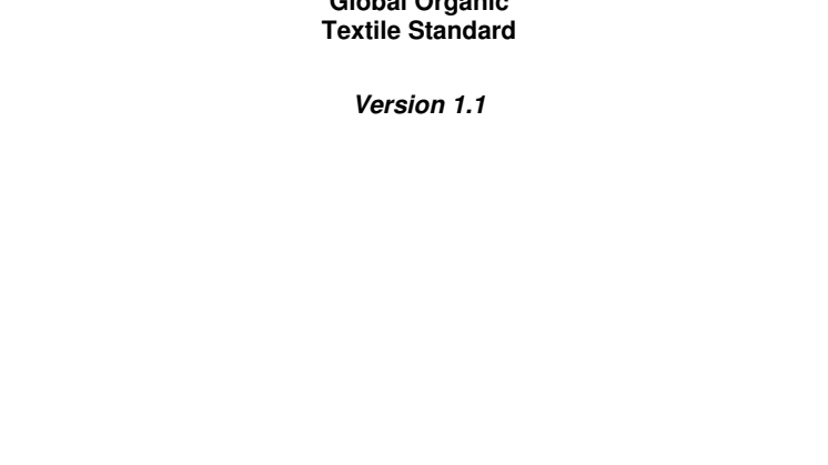 Earth Positive - Global Organic textile Standards