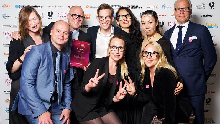 Synsam vinnare av årets butikskoncept i Retail Awards 2016