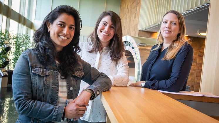 Uzma Yasin (Mitt Liv),  Siyana Sokolova (Mitt Liv), Malin Hardegård Nyberg (SKF Sverige AB) 
