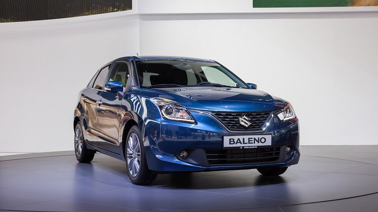 Ny Suzuki Baleno viste sig frem i Frankfurt