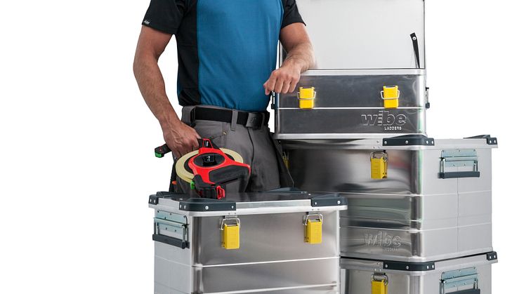 Aluminiumskasser for sikker og fleksibel transport og oppbevaring.