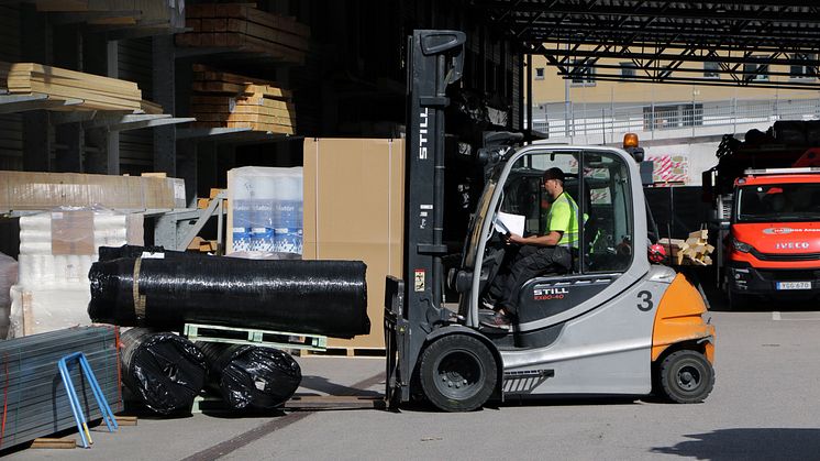 Kraftig tillväxt i byggmaterialhandeln under andra kvartalet 2020