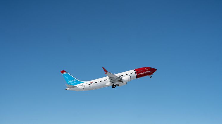 Flyet til Etiopia tok av fra Kastrup klokken 10:00. Dette er Norwegians sjette flyvning med nødhjelp i samarbeid med UNICEF.