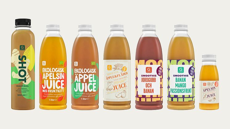 7 nya pantbara juicer & smoothies från Garant