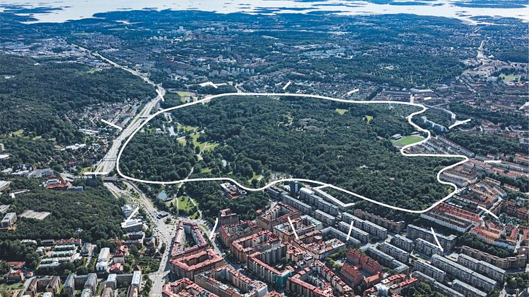 Byggnadsnämnden beslutade idag att genomföra samråd om förslag att Slottsskogen ska bli kulturreservat. Bild: Göteborgs Stad.