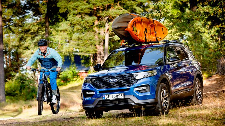 Ford Explorer ladbar hybrid Hove 2020 komoot