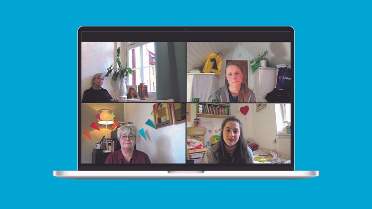 Ulla Tylén, Birgitta Rydberg, Evamaria Björk och Sasha Becker medverkar i relationsdramat Trädgårdsgatan – digital premiär 20 februari.