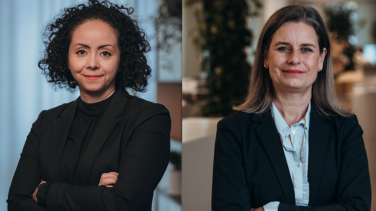 Cattis Carlén och Sofia Ljungdahl. 