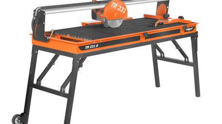 Ny rammesag for ektra store betongheller, keramiske fliser og skiferheller