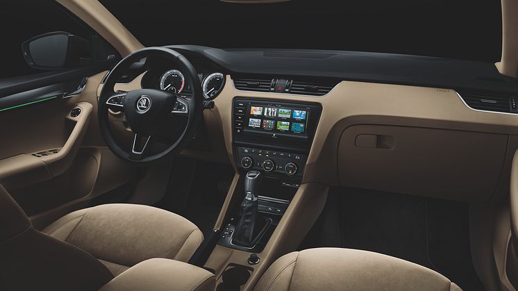 Ny Octavia - Ambiente belysning