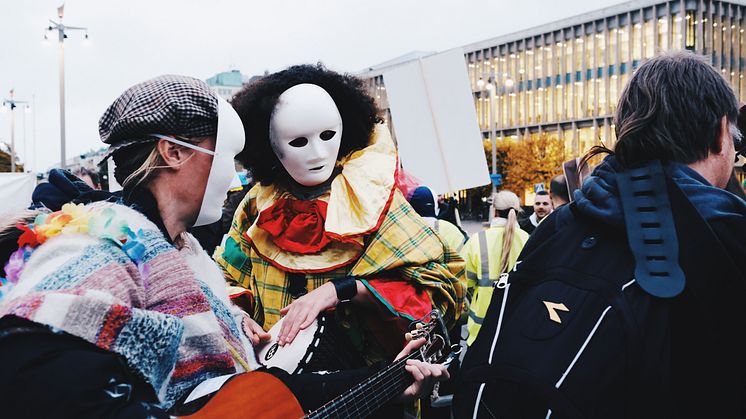 Demonstration Rättvis Forumteater