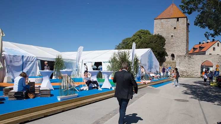 Bild från Västsvenska Arenan 2016 i Visby.
