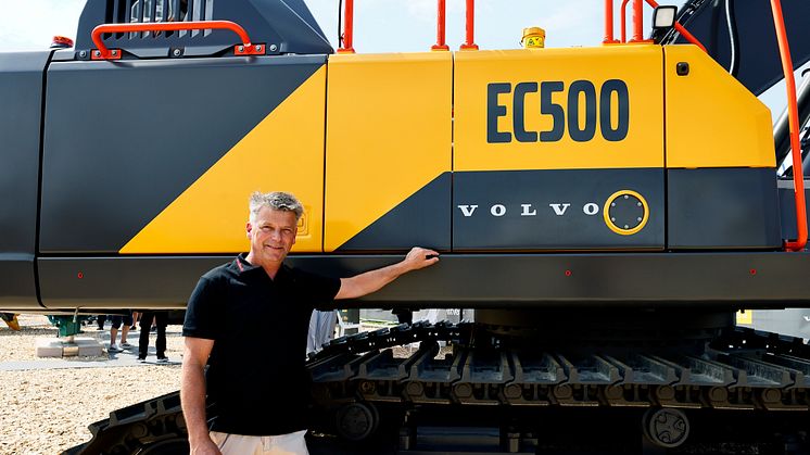 Anders köpte Sveriges första Volvo EC500