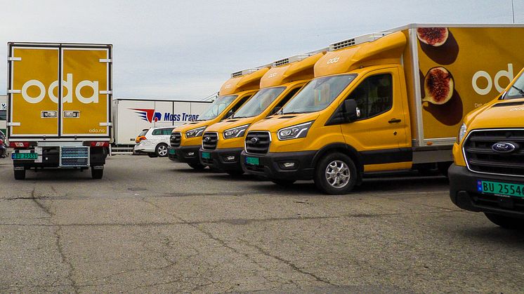 Oda kjøper Ford Transit 2T 2021