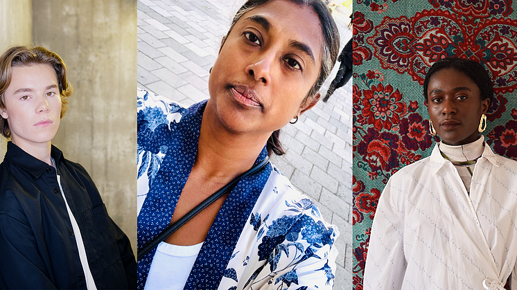 Foto från vänster; Edvin Ryding av Carla Orrego Veliz, Malini Ahlberg privat bild, Jonelle Twum av Corrado Di Lorenzo