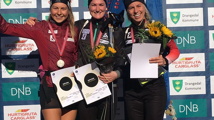 Marte Olsbu Røiseland Norgesmester på fellesstart 
