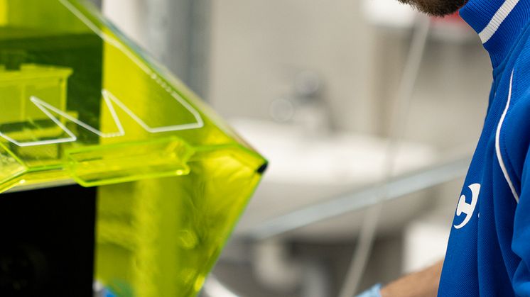 3D-print af medico-emner er i rivende udvikling, og plastproducenten Carmo har nu på kort tid specialdesignet ni små plastdele til virksomheden Navigraff.  Foto: Carmo A/S