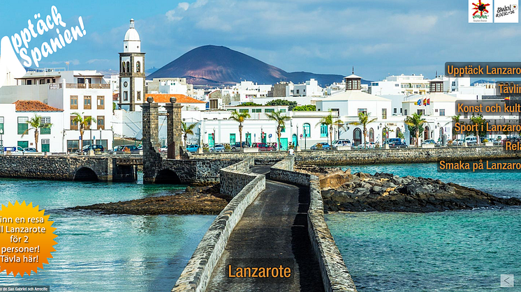 Allt om Lanzarote i nya Upptäck Spanien!