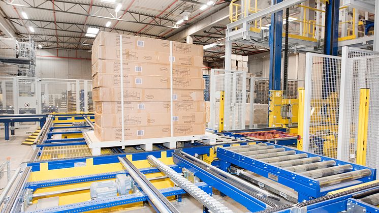 Distribution centre interior