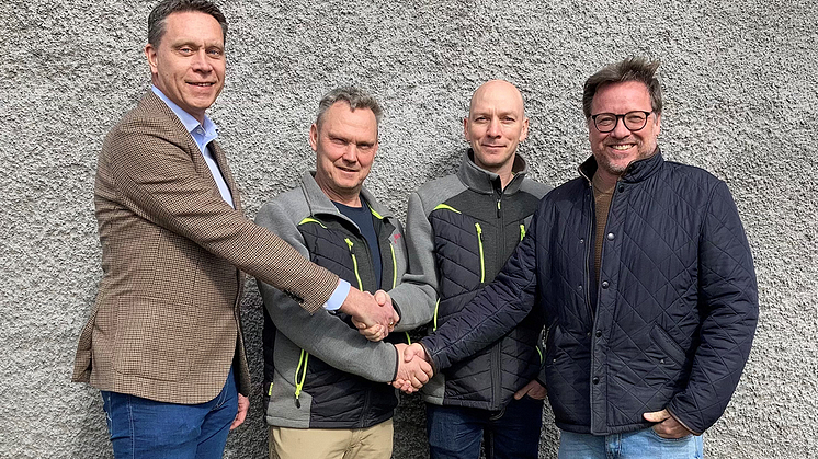 Mats Karlsson, Ronny Jönsson, Ivar Jönsson och Anders Svensson.
