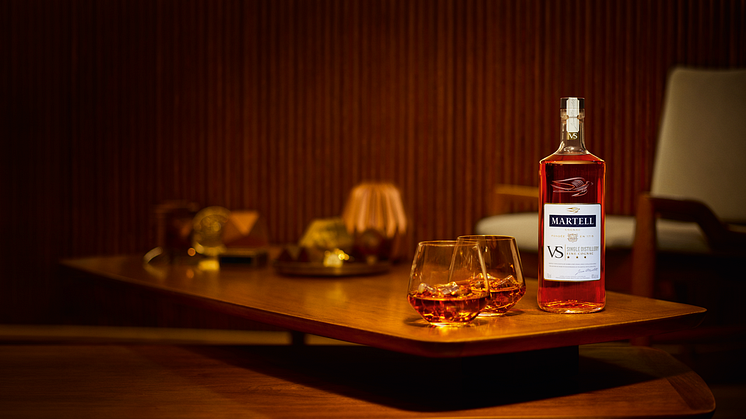 Martell VS Single Distillery – ny stil och design från klassiskt cognacshus