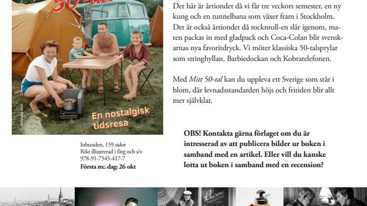 Ny bok samlar minnen från det ljuva 50-talet