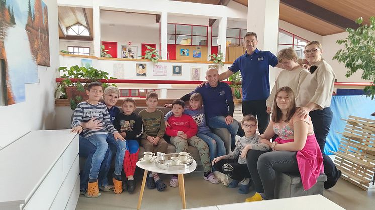 Svojim dolaskom u Daruvar JYSK razveselio mališane