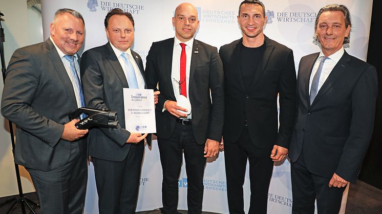 Phoenix Contact E-Mobility er “2019 Innovator of the Year” (Photo: Uwe Erensmann/@uepress)