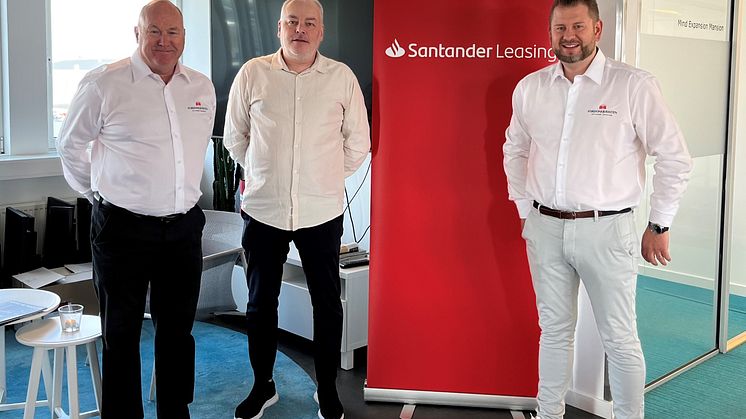 Bo Ericsson, Fordonsjuristen, Johan Andersson, inköpschef på Santander Leasing & Ulf Stefansson, Fordonsjuristen