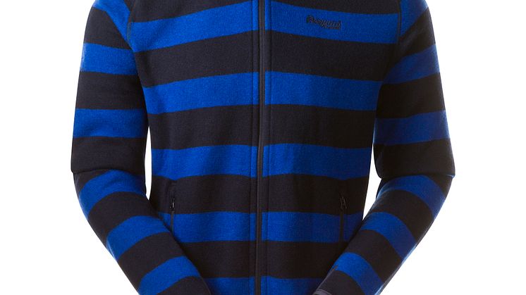 1898 Perikum Jacket - Navy/Cobal Blue Striped