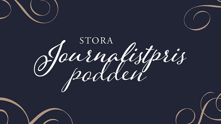 Stora Journalistpriset lanserar podcast