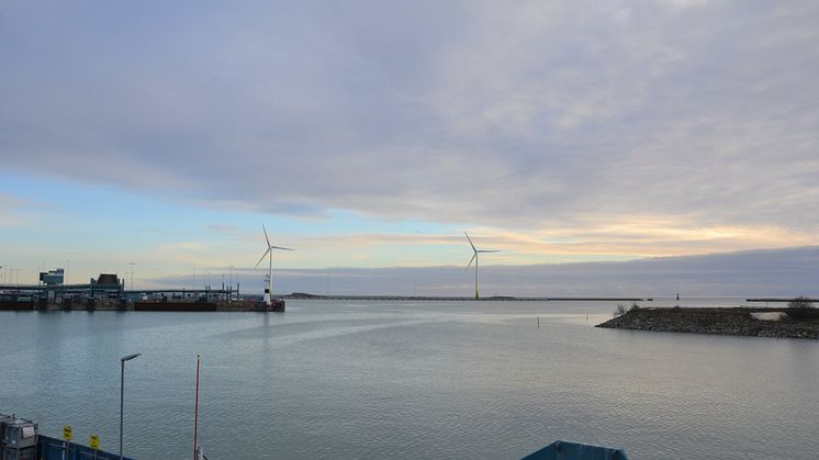 Två nya vindkraftverk ska byggas i Trelleborgs Hamn
