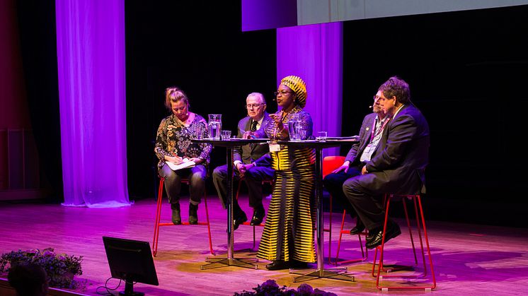 Medverkande under seminariet "Who will protect our human rights in the future?" 