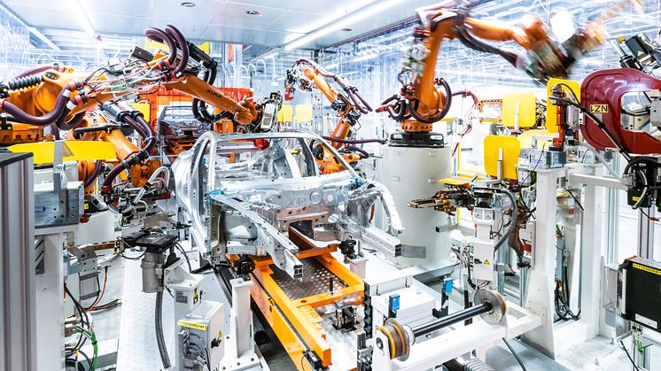 Produktion af Audi e-tron GT på Böllinger Höfe