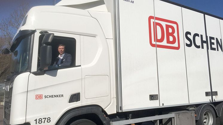 Tomas Johansson, vd för Schenker Åkeri, tror stenhårt på elektrifiering i stor skala
