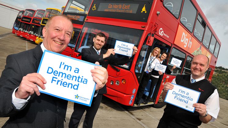 Go North East wins Silver Inclusive Tourism Awards for initiatives such as Dementia Friends