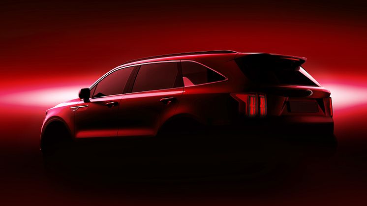 kia mq4 teaser rear red