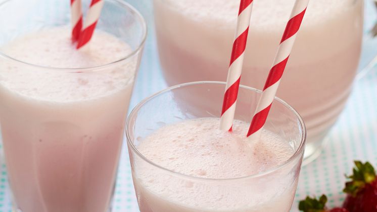 Jordbærmilkshake