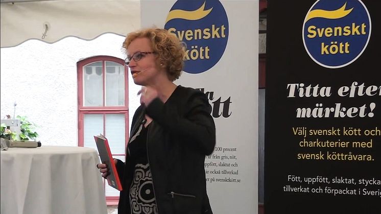 Almedalen 2014: Bara Gud & slaktar´n… En debatt om det anonyma köttet i charken och färdigmaten