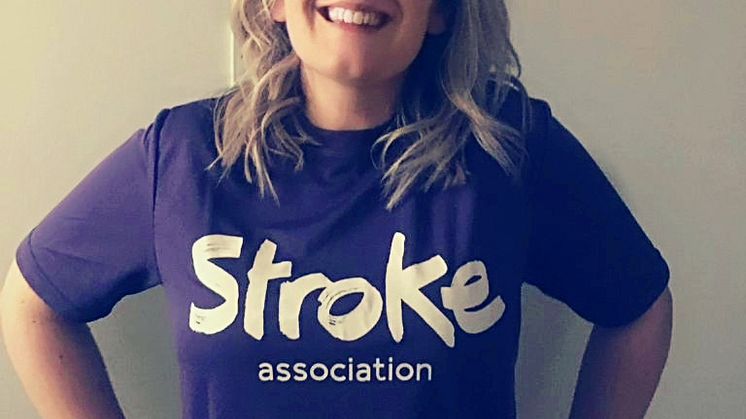 ​Local stroke survivor joins the resolution for the Stroke Association