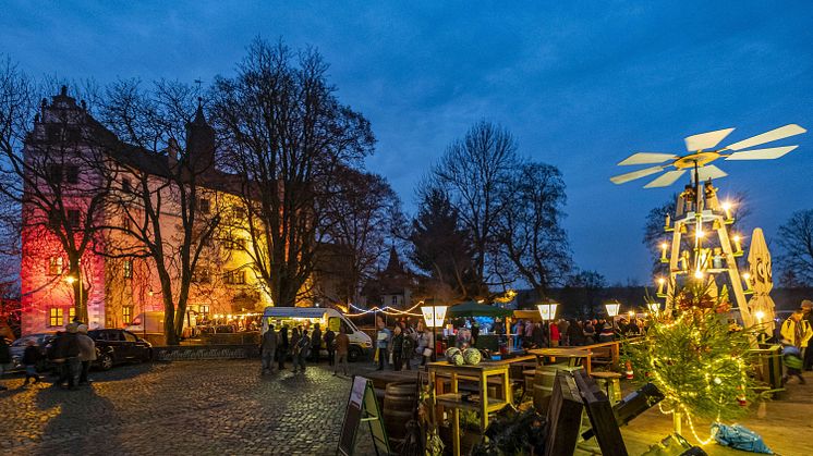 Schlossweihnacht Wasserschloss Podelwitz