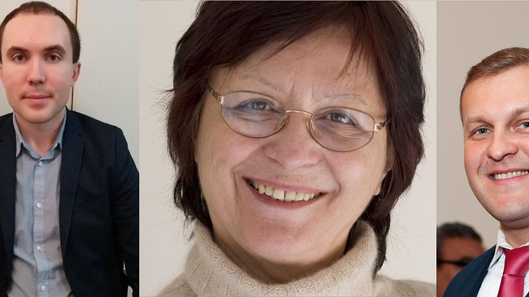 Ivan Shtepliuk, Rositsa Yakimova och Volodymyr Khranovskyy är forskarna bakom affärsidén 