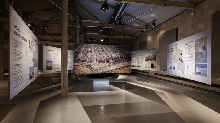 Installationsvy, Hinterland, Symbiosis, Färgfabriken 2021