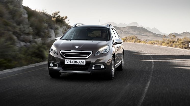 Sverigepremiär för nya crossovern Peugeot 2008