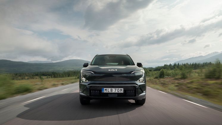 Kia EV5 el-SUV beställningsbar hos Kia-återförsäljare
